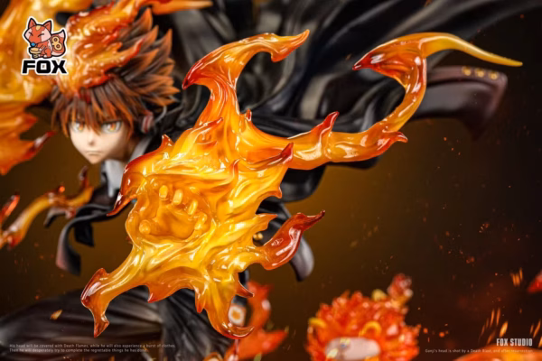 Katekyo Hitman Reborn FOX Studio Sawada Tsunayoshi Resin Statue 3