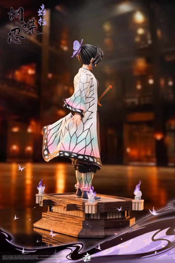 Kimetsu no Yaiba Hang Studio Shinobu Kocho Resin Statue 4