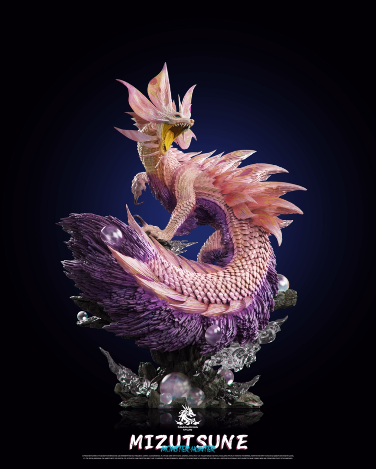 Monster Hunter Dragon Realm Studio Mizutsune Resin Statue