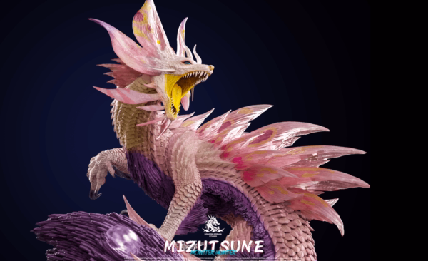 Monster Hunter Dragon Realm Studio Mizutsune Resin Statue 4