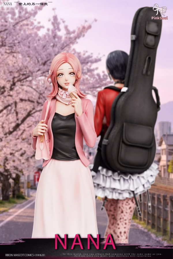 NANA Pinksoul Studio Komatsu Nana x Oosaki Nana Resin Statue 4