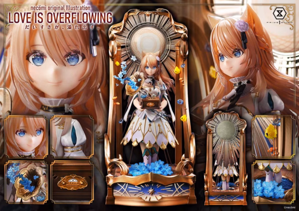 Necomi Original Prime 1 Studio Illustration Love Is Overflowing Licensed Resin Statue 1