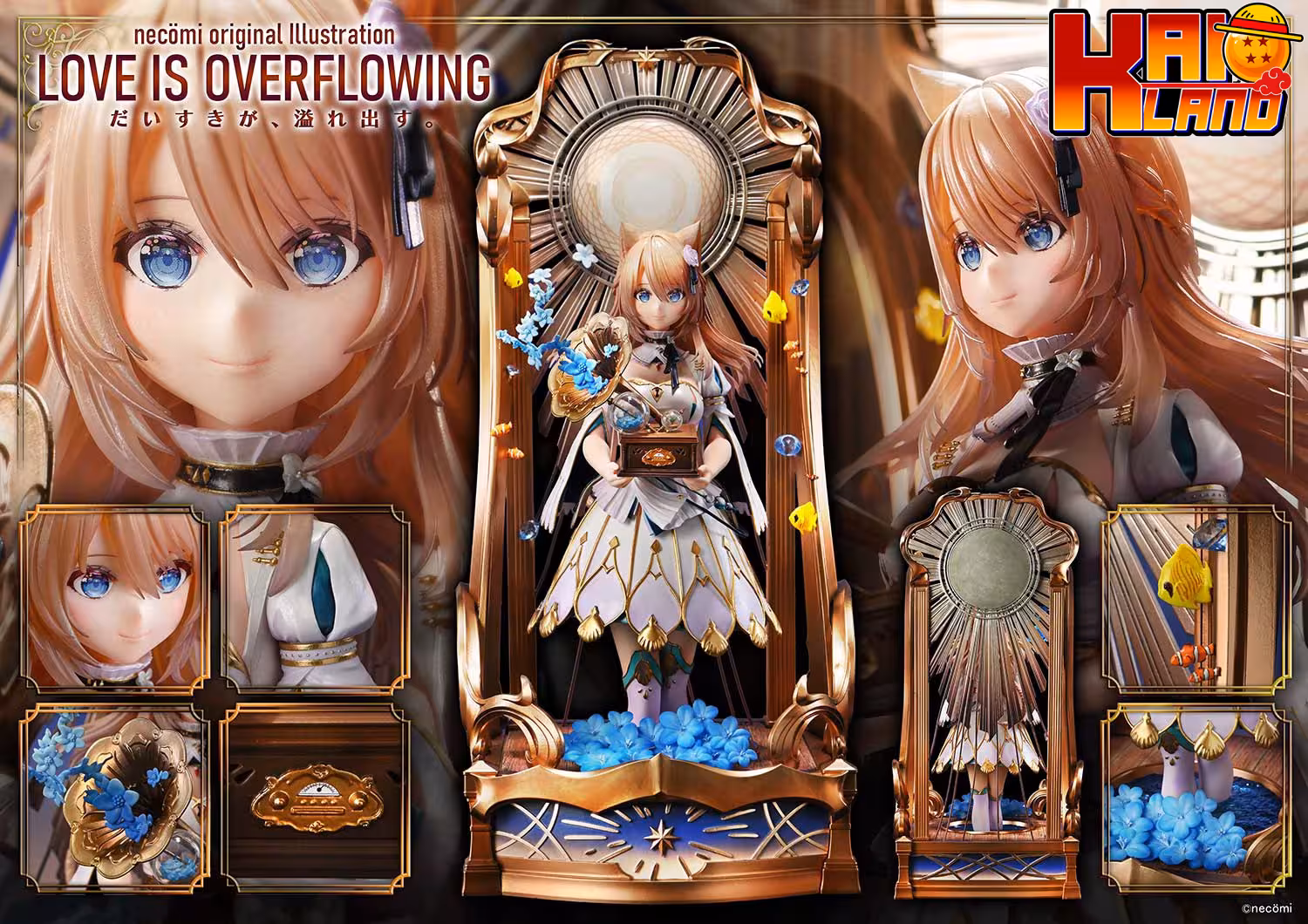 Necomi Original Prime 1 Studio Illustration Love Is Overflowing Licensed Resin Statue