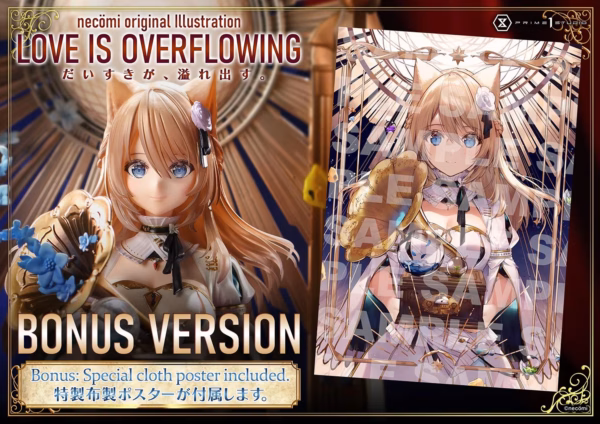 Necomi Original Prime 1 Studio Illustration Love Is Overflowing Licensed Resin Statue 5