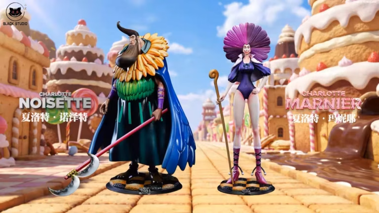 One Piece Black Studio Charlotte Noisette x Charlotte Marnier Resin Statue