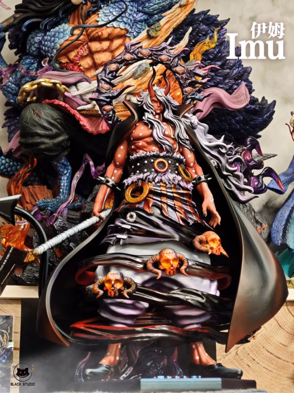 One Piece Black Studio Imu Nerona Resin Statue 2