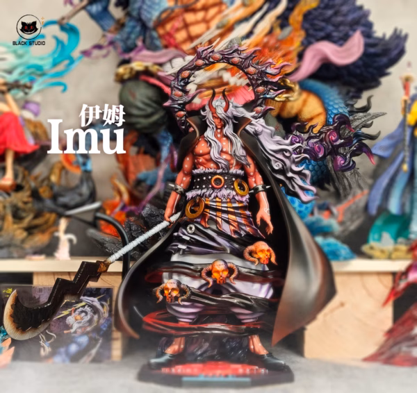 One Piece Black Studio Imu Nerona Resin Statue 3