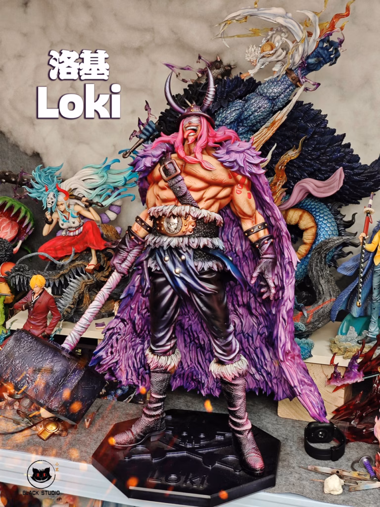 One Piece Black Studio Loki x Ragnir Resin Statue