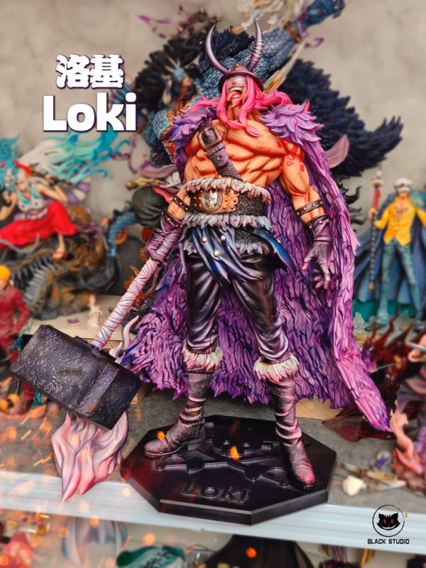 One Piece Black Studio Loki x Ragnir Resin Statue 2