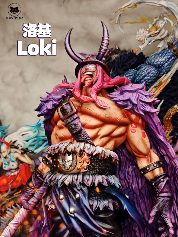 One Piece Black Studio Loki x Ragnir Resin Statue 3
