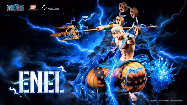 One Piece LightYear Studio Enel Licensed Resin Statue 1