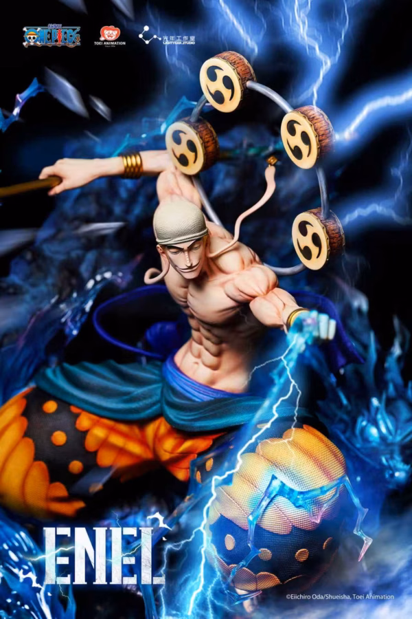 One Piece LightYear Studio Enel Licensed Resin Statue 2