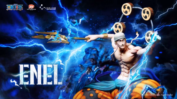 One Piece LightYear Studio Enel Licensed Resin Statue 3