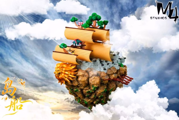 One Piece M4 Studio Island Ship Resin Statue 1
