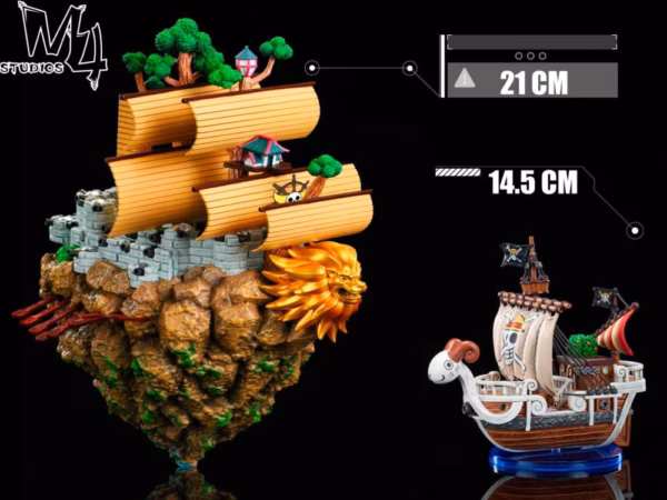 One Piece M4 Studio Island Ship Resin Statue 3