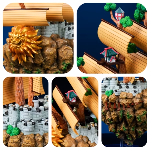 One Piece M4 Studio Island Ship Resin Statue 4
