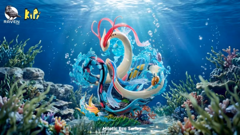 Pokemon Raven Studio X Kipi Studio Milotic Resin Statue
