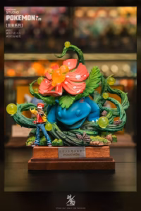 Pokemon Wan Zhi Wu Studio Venusaur Resin Statue