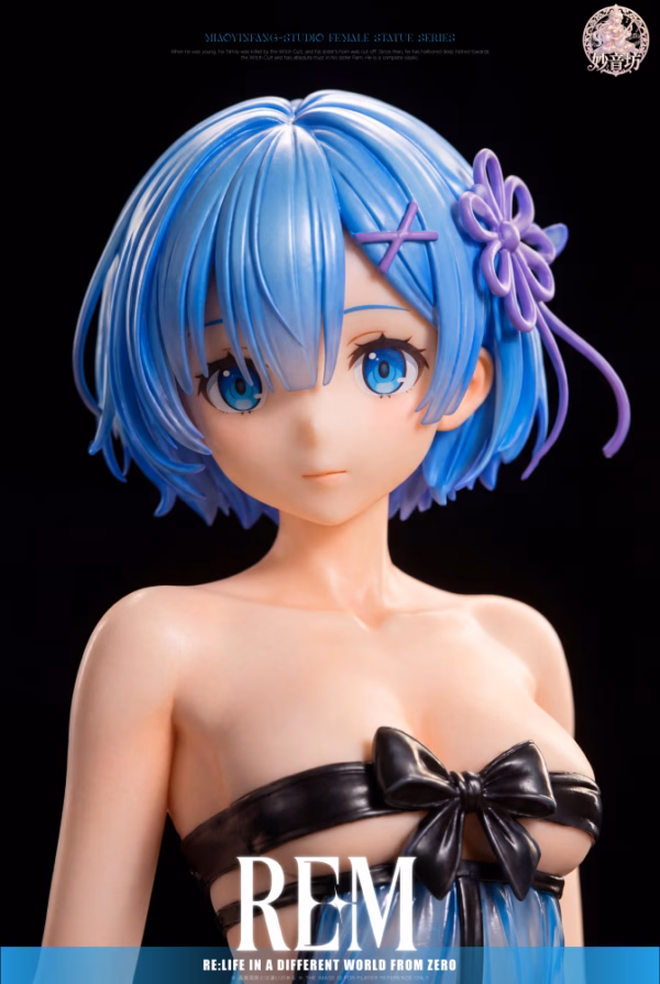 Re Zero MiaoYinFang Studio Wedding Dress Rem Resin Statue 4