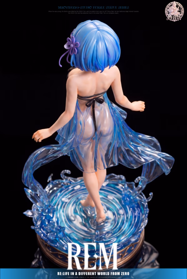 Re Zero MiaoYinFang Studio Wedding Dress Rem Resin Statue 6