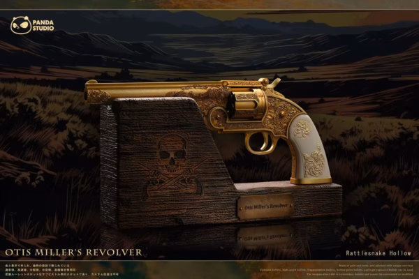 Red Dead Redemption Panda Studio Jim Calloways Revolver x Otis Millers Revolver Resin Statue 2