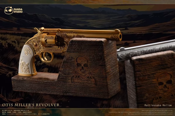 Red Dead Redemption Panda Studio Jim Calloways Revolver x Otis Millers Revolver Resin Statue 4