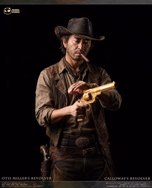 Red Dead Redemption Panda Studio Jim Calloways Revolver x Otis Millers Revolver Resin Statue 6