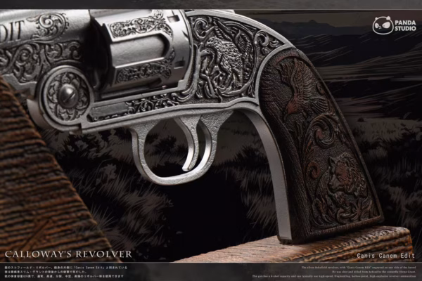 Red Dead Redemption Panda Studio Jim Calloways Revolver x Otis Millers Revolver Resin Statue 8