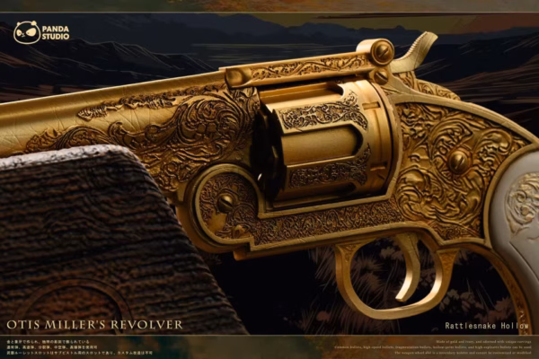 Red Dead Redemption Panda Studio Jim Calloways Revolver x Otis Millers Revolver Resin Statue 9