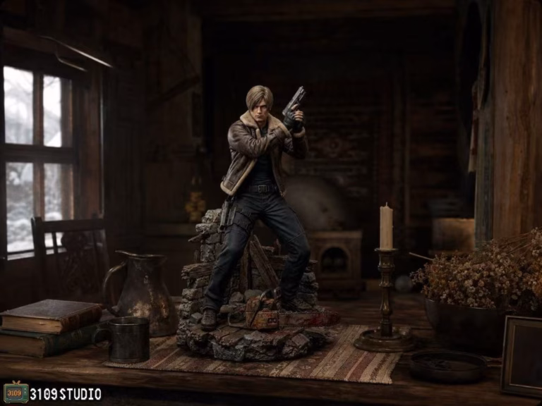 Resident Evil 3109 Studio Leon S Kennedy Resin Statue
