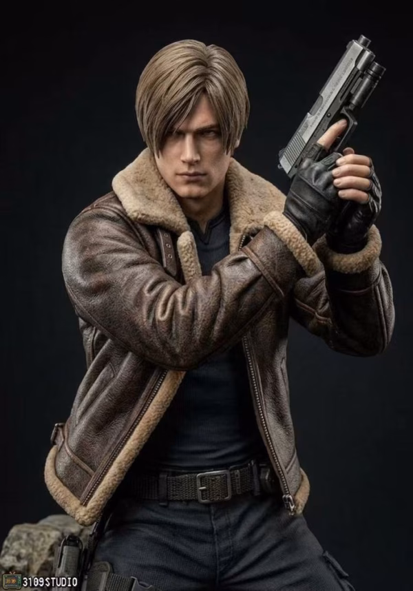Resident Evil 3109 Studio Leon S Kennedy Resin Statue 5