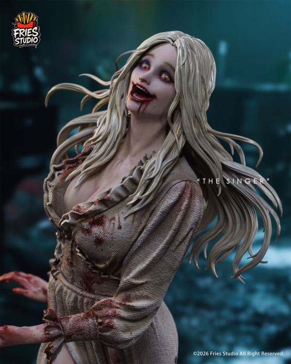Resident Evil Requiem Fries Studio The Singer Resin Statue 3