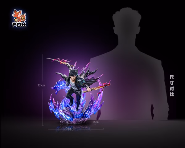 Solo Leveling Fox Studio Sung Jinwoo Resin Statue 4