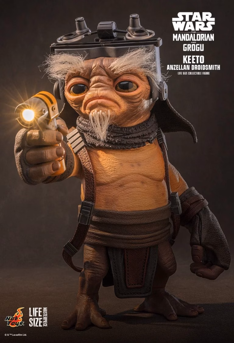 Star Wars The Mandalorian x Grogu Hot Toys Anzellan Droidsmith Keeto