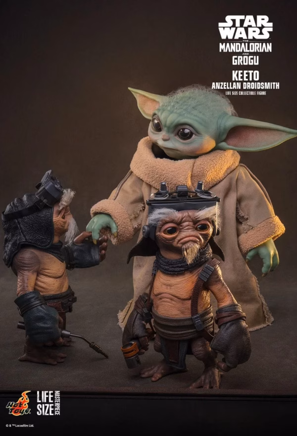 Star Wars The Mandalorian x Grogu Hot Toys Anzellan Droidsmith Keeto 2
