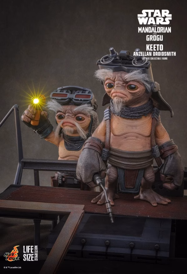 Star Wars The Mandalorian x Grogu Hot Toys Anzellan Droidsmith Keeto 3