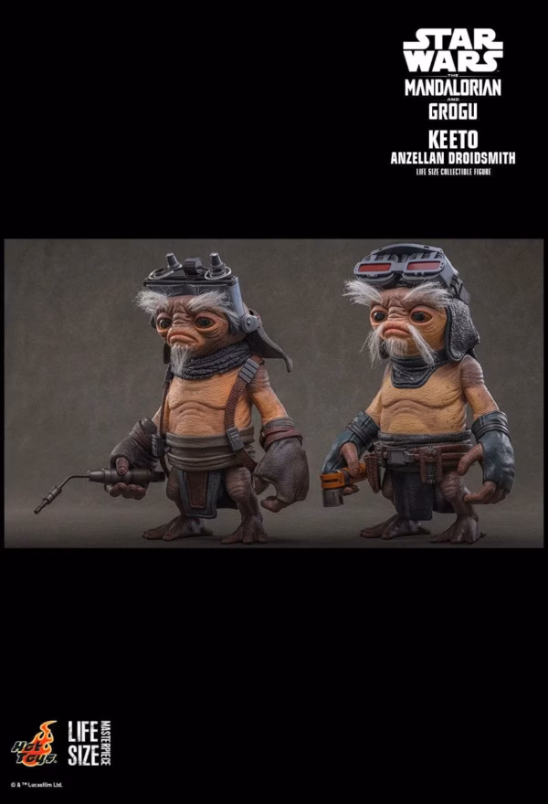 Star Wars The Mandalorian x Grogu Hot Toys Anzellan Droidsmith Keeto 5