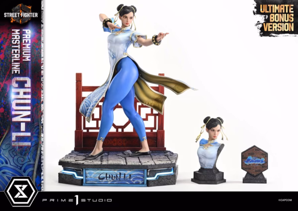 Street Fighter Prime 1 Studio Chun Li Licensed Resin Statue 7