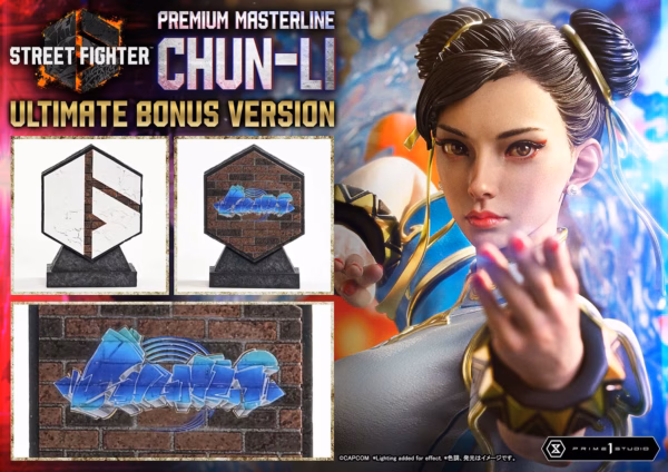 Street Fighter Prime 1 Studio Chun Li Licensed Resin Statue 8