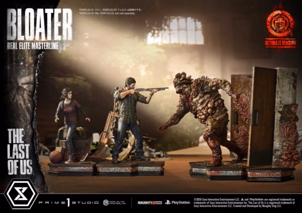 The Last of Us Prime 1 Studio Bloater Licensed Resin Statue 10