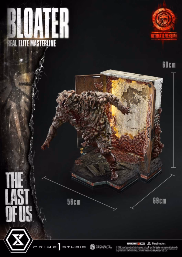The Last of Us Prime 1 Studio Bloater Licensed Resin Statue 4