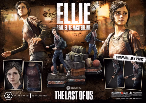 The Last of Us Prime 1 Studio Ellie Licensed Resin Statue 1