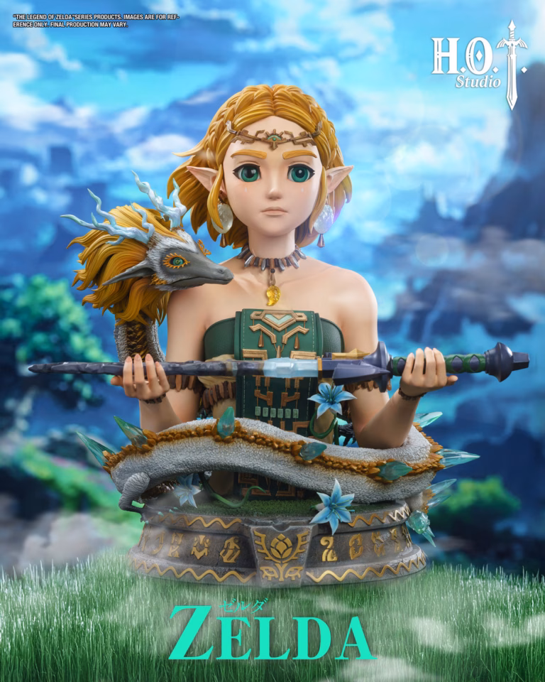 The Legend of Zelda HOT Studio Princess Zelda Bust Resin Statue