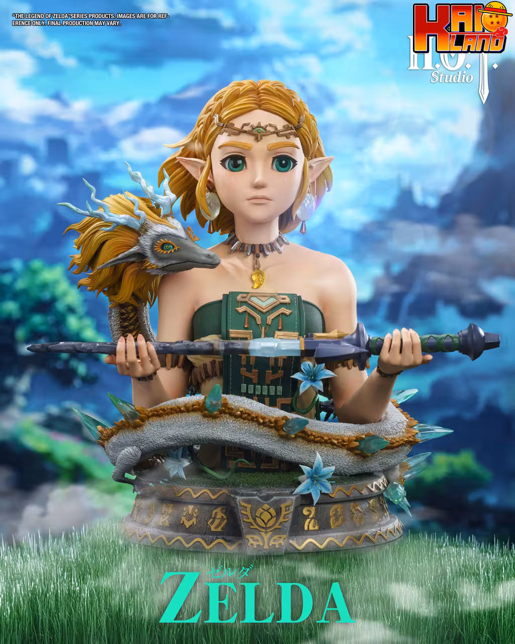 The Legend of Zelda HOT Studio Princess Zelda Bust Resin Statue
