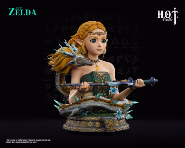 The Legend of Zelda HOT Studio Princess Zelda Bust Resin Statue 3