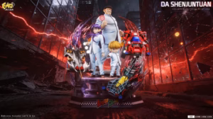 The Racing Brothers Lets Go Emo Studio Ray Hijikata X Gen Kondo X Kai Okita Resin Statue