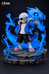 Undertale Panda Studio Sans Resin Statue