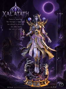 World of Warcraft THUNDER Z Studio Xal atath Resin Statue