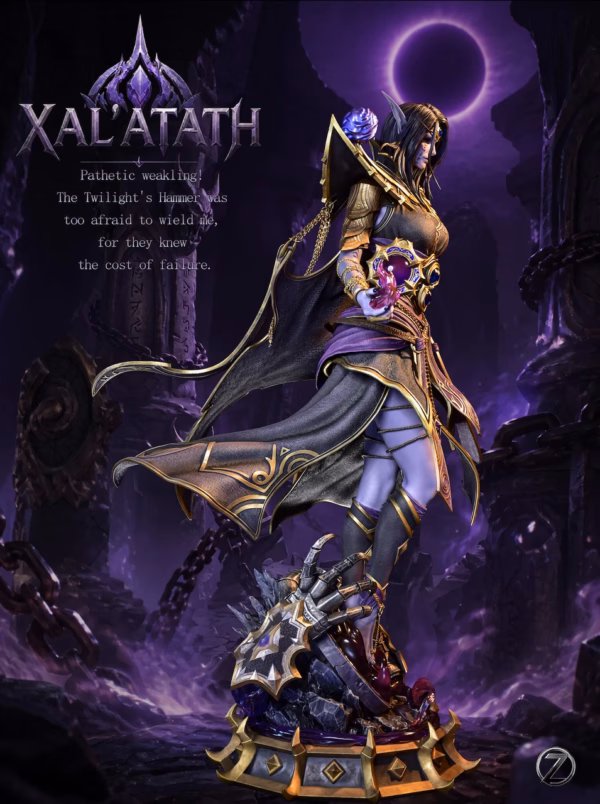 World of Warcraft THUNDER Z Studio Xal atath Resin Statue 2
