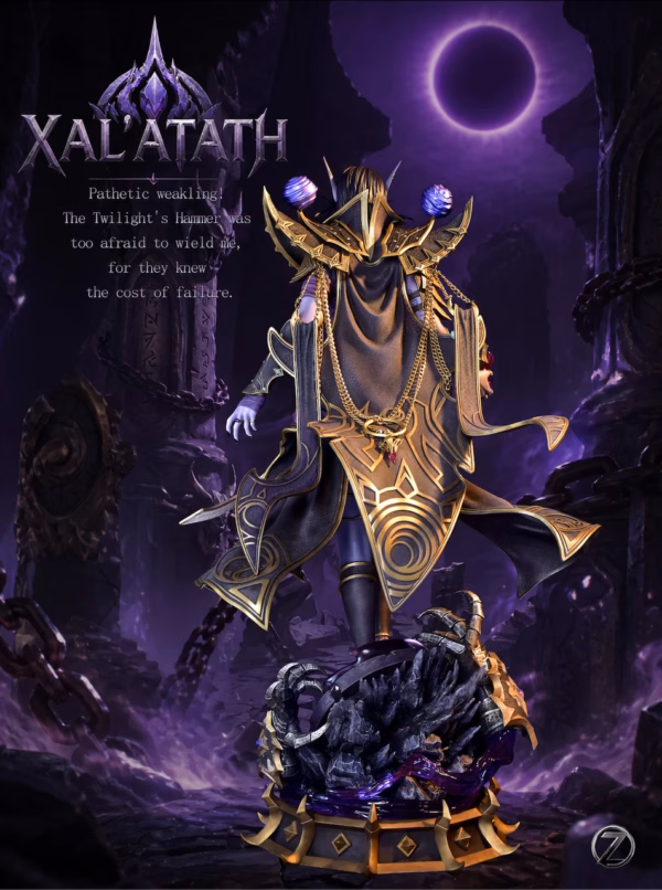 World of Warcraft THUNDER Z Studio Xal atath Resin Statue 3